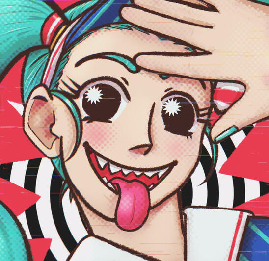 Vocaloid Miku Hatsune, as featured in the music video for Mesmerizer.