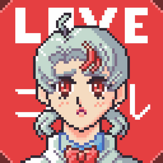 Fanart of Koharu from the manga Love Bullet