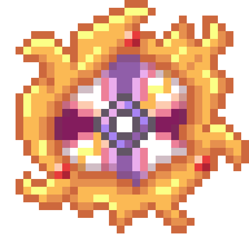 A reflective CD, with an outer casing of jagged gold.